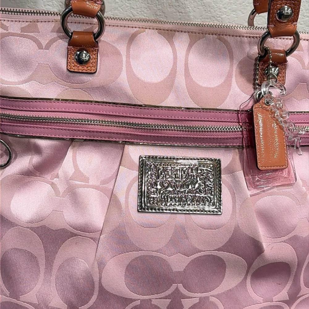 Coach Poppy Glam Shoulder Bag - Picture 2 of 14